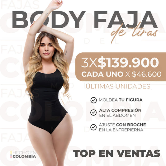 Body Faja Reductora Mujer – Control de Abdomen y Espalda