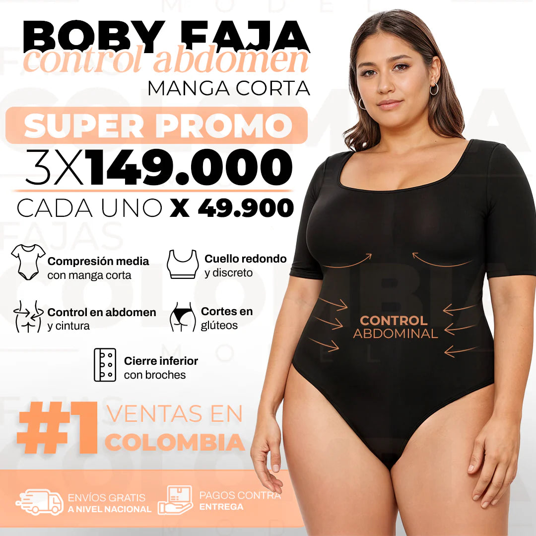 Faja Body Moldeador con Control de Abdomen – Mujer